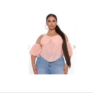 FashionNova Ready To Leave an Impression Corset